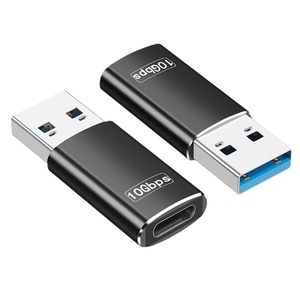 Pengqiao <b>Usb</b> To Type C Adapter 10Gbps Aluminum Alloy For Laptop Connector - Product Image 4