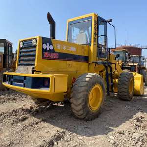 Chargeuse sur pneus Komatsu WA300 d'occasion de haute qualité, moteur Caterpillar, Kawasaki, bon état, prix bas, importée du Japon, stock Shanghai - Product Image 2