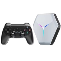 Console de jeu L X10 Console de jeu vidéo 4K HD s905x4 30000 + Retro 3D Games 64GB Classic Game Box pour PSP