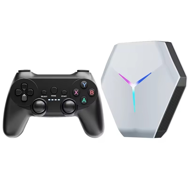 L X10 Game Console  4K HD Video Gaming Console S905x4 30000+ Retro 3D Games 64GB Classic Game Box for PSP