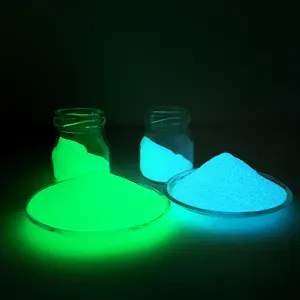 Fast Absorbing Light Luminous Powder Pigment Strontium Aluminate Injection Molding Night Glow In The Dark Powder