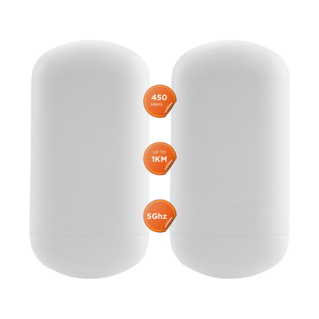 New Outdoor Monitoring Router Firewall Equipped CPE High Power 5G Wireless Bridge Elevator Bridge 300m Transmission Amplifier