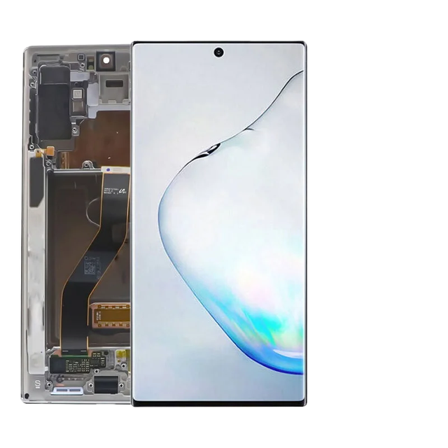 OLED for Samsung Galaxy Note 10 Plus LCD Display Touch Screen Digitizer Original Replacement LCD with  Frame