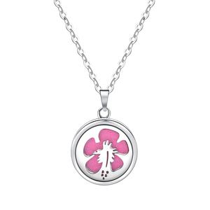 Aromatherapy <b>Essential</b> <b>Oil</b> <b>Diffuser</b> Necklace Life Tree Patterns Pendant - Product Image 6