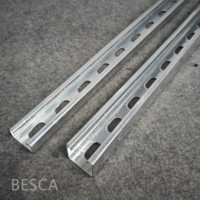Profilé en C 41x41mm pour support de chemin de câbles, galvanisé à chaud, direct usine Unistrut
