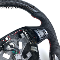 Volant sport personnalisé en fibre de carbone brillante pour Renault Megane Mk3 RS Trophy Clio IV RS Megane III RS Amélioration de l'intérieur