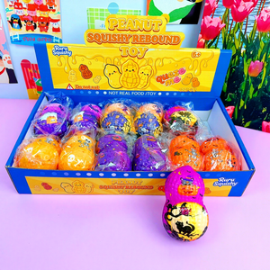 En stock : Jouet Squishy Cacahuète Thème Halloween, Jouets à presser à remontée lente pour les fêtes d'Halloween - Product Image 4