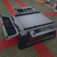 Cubierta de Aluminio Universal Personalizable y Duradera para Camioneta con Ventanas Deslizantes Completas para Ford F150 Hilux