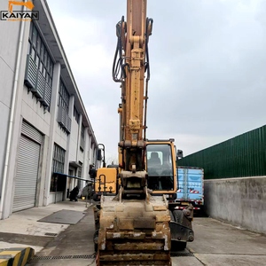 รถขุดไฮดรอลิกแบบล้อขนาดกลาง HYUNDAI R210W 21 ตัน มือสอง นำเข้าจากเกาหลีแท้ สำหรับงานก่อสร้างถนน - Product Image 2