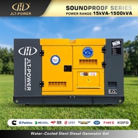 Groupe électrogène diesel silencieux 275 kVA 220 kW à faible bruit, alimentation triphasée CA avec ATS pour usage de secours en atelier et entrepôt