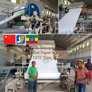Máquina de fabricación de papel higiénico <span class=keywords><strong>Jumbo</strong></span>, línea de producción de tisú moldeado de pulpa reciclada de fábrica de ideas para pequeñas empresas, completamente automática - Product Image 2