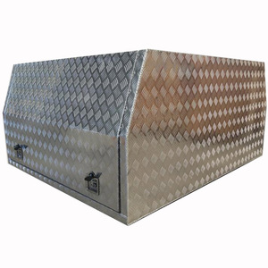 Boîte à outils de ramassage en <span class=keywords><strong>aluminium</strong></span> de vente directe du fabricant personnalisée double Cab1800(<span class=keywords><strong>L</strong></span>)x1780(W)x860(H) plateau en <span class=keywords><strong>aluminium</strong></span> auvent en alliage - Product Image 4