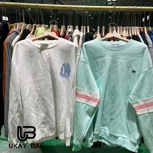 Abbigliamento di Marca Internazionale di Seconda Mano F3, Felpe alla Moda all'Ingrosso, Taglie Assortite per Attività di Vendita di Abiti Usati - Product Image 1
