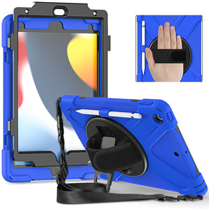 Funda con correa <span class=keywords><strong>para</strong></span> manos y correa <span class=keywords><strong>para</strong></span> el hombro con Portalápices <span class=keywords><strong>para</strong></span> iPad 10,2 pulgadas 2019/2020/20201 7th/8th/9th Generation Tablet Case - Product Image 6