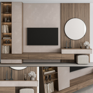 <span class=keywords><strong>Mobile</strong></span> <span class=keywords><strong>Porta</strong></span> <span class=keywords><strong>TV</strong></span> di Lusso in Legno KEJIA dal Design Moderno, Unità <span class=keywords><strong>da</strong></span> Parete per <span class=keywords><strong>Camera</strong></span> <span class=keywords><strong>da</strong></span> Letto con Tavolo <span class=keywords><strong>da</strong></span> Toeletta - Product Image 4