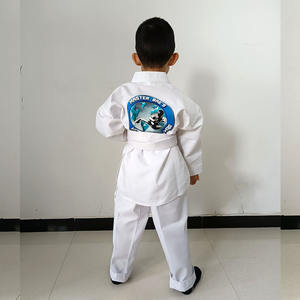 ชุดเทควันโด <span class=keywords><strong>WTF</strong></span> สำหรับเด็กใส่สบายคอเสื้อปรับแต่งสีได้ - Product Image 4