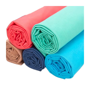 High-Density 40S Poplin Cotton Fabric Stretch Plain Weave <strong>Shirting</strong> Material for Suits Shirts &amp; Dressmaking - Product Image 1