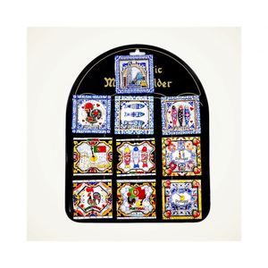 Imán Decorativo de MDF con Diseño de Gallo y Pez, Hecho a Mano en Portugal, Estilo Nacional, para Refrigerador, Venta al por Mayor - Product Image 1