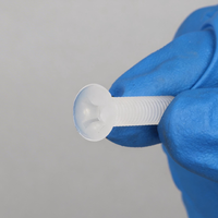 Vis à tête fraisée en PVDF M2 M3 M4 M5 M6 M8 M10 M12, vis de machine en plastique Phillips