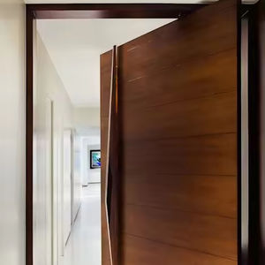 CBMMart Maison européenne <span class=keywords><strong>de</strong></span> luxe <span class=keywords><strong>portes</strong></span> pivotantes modernes avec poignée porte <span class=keywords><strong>d</strong></span>'<span class=keywords><strong>entrée</strong></span> en bois porte principale <span class=keywords><strong>de</strong></span> villa moderne - Product Image 2