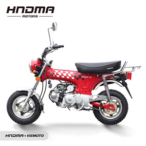 Moto de rue rouge de style DAX avec moteur 110cc, moto de rue élégante, vitesse maximale de 80 km/h - Product Image 2