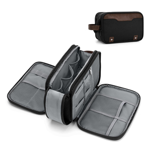 Nouvelle trousse de toilette à séparation sèche et humide, sac de rangement pour cosmétiques de voyage, portable - Product Image 1