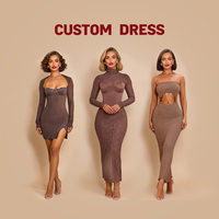 Nouvelle Tenue Personnalisée de Haute Qualité, Design Exclusif, Étiquette Privée, Logo Personnalisé, Vêtements de Créateurs pour Femmes, Fabricants de Robes M1