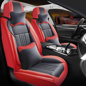 Housse de siège de voiture Aurora, ensemble complet, cuir Nappa, toutes saisons, style luxueux, confortable, intérieur de voiture haut de gamme - Product Image 2