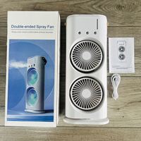 Ventilateur portable USB rechargeable à brumisation et eau glacée, mini ventilateur sur pied pour la maison, vente chaude à bas prix