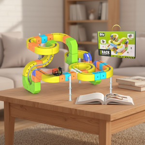 Piste magnétique inertielle à assembler soi-même, jeux de course automobile, orbite de lévitation magnétique anti-gravité inertielle pour enfants - Product Image 3