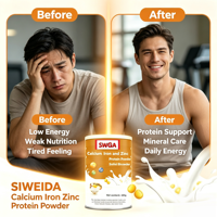 Boisson Solide Protéinée Calcium Fer Zinc Complément Nutritionnel Adulte Sans Gluten Sans Sucre Vente en Gros 320g