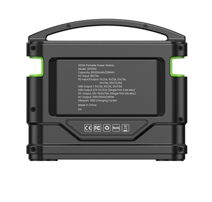 230V 300W 80000mAh/296Wh Emergency <b>Backup</b> <b>Battery</b> Solar Outdoor Camping Portable Power Station Portable Power Station for Home O - Product Image 4