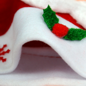 قبعة سانتا كلوز مطرزة بنمط كرتوني بالجملة قبعات عيد الميلاد للأطفال البالغين - Product Image 5