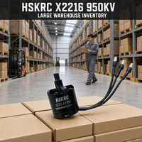 Moteur Brushless HSKRC X2216 950KV CW CCW 2-4S à Faible Vibration et Auto-Bloquant pour Drone Aérien Multirotor 10 Pouces F450 F550