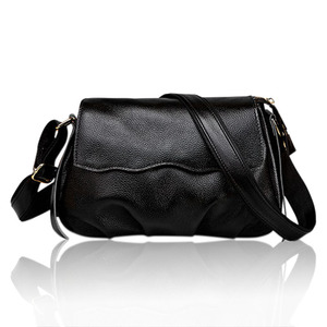 Soft Faux Leather Minimalist Daily <b>Bag</b> Paired Vintage Simple Large-capacity Crossbody <b>Bag</b> Featuring Zipper Hasp Closure - Product Image 1