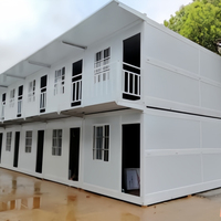 Conteneur de logement pour travailleurs en forme de Z, pliable rapidement, 20 pieds