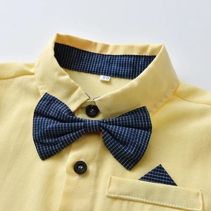 Set di abbigliamento <span class=keywords><strong>per</strong></span> <span class=keywords><strong>neonati</strong></span> autunno Boutique a buon mercato abbigliamento <span class=keywords><strong>per</strong></span> bambini in cotone vestito formale da ragazzo all'ingrosso - Product Image 5
