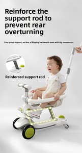 Lecoco Maleta de Viaje Multifuncional PP para Bebés, Caja de Almacenamiento con Ruedas, Capacidad de 20 Pulgadas, Maleta Portátil para Niños - Product Image 6