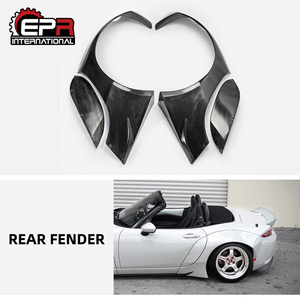 Pièces de voiture de haute qualité en fibre de verre pour MX5 ND5RC Miata Roadster RB Style garde-boue arrière avec extension 4 pièces 3 mois de garantie - Product Image 6