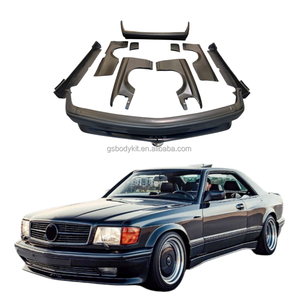 プレミアムメルセデス・ベンツW124ボディキットで、あなたの車に耐久性