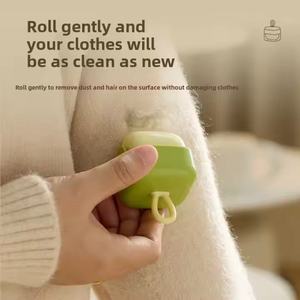 Rodillo quitapelusas portátil cuadrado lavable para ropa, fuerte eliminación de polvo y pelo, venta al por mayor - Product Image 5