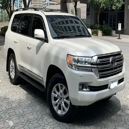 Ekonomik kullanılan Toyota Land Cruiser V8 güç 4WD SUV LHD RHD sol el sürücü ve sağ el sürücü