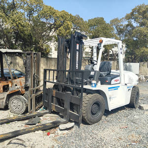 Envío rápido Carretillas Elevadoras Usadas TCM FD60 Carretillas elevadoras diésel de segunda mano de 6 toneladas Transpaletas automáticas TCM FD60 Venta caliente - Product Image 3