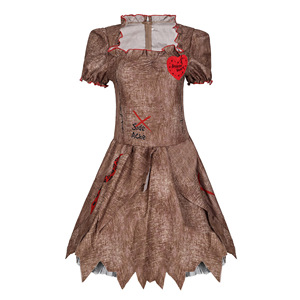 Nuevo Disfraz de Muñeca Malvada de Halloween para TV y Cine, Disfraz de Fantasma, Novia Fantasma, Payaso, Cosplay de <span class=keywords><strong>Momias</strong></span> para Mujer, Material de Poliéster, Adulto - Product Image 2