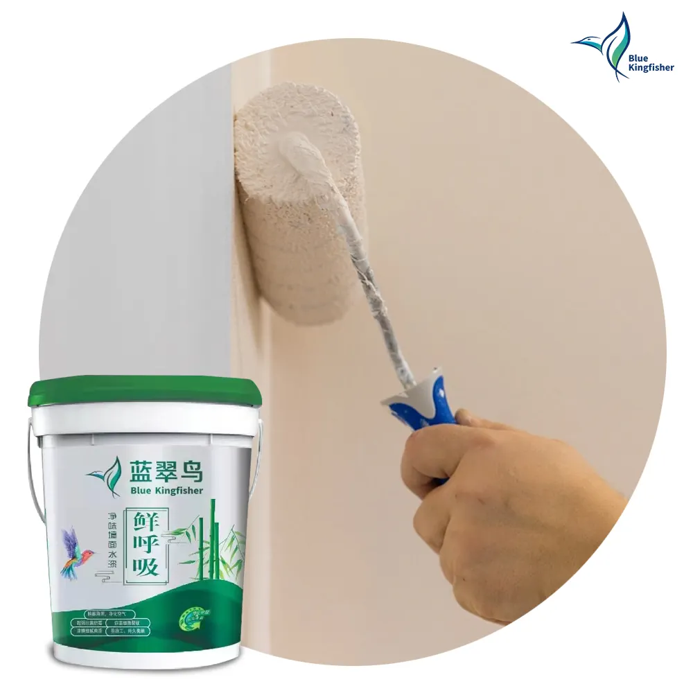 Spray Stone Clear Coat Color Powder Roof Waterproof Coating House Exterior Interior Latex Wall Paint