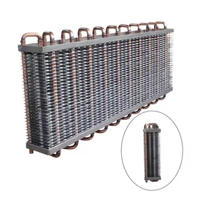 Professional Machining Finned Water Exchanged Heat Refrigeration Evaporator Chilling Evaporator Coil Heat Transfers