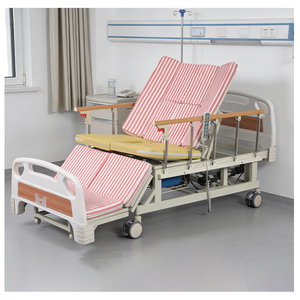 Lit médical pour hôpital, prix d'usine, intégration manuelle et électrique, multifonction, anti-glissement latéral, anti-basculement latéral - Product Image 3