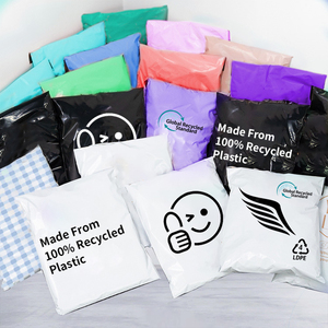 Mini Bolsas de Envío Biodegradables Recicladas, Bolsas de Poliéster Personalizadas para Bikinis, Gruesas, para Etiquetas de Envío, Color Negro Mate, Lisas, para Calcetines - Product Image 6