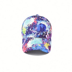 Nouvelle Casquette de Baseball Colorée Style Graffiti pour Activités de Plein Air, Sportive et Urbaine, avec Logo Personnalisé, en Tissu Standard - Product Image 5