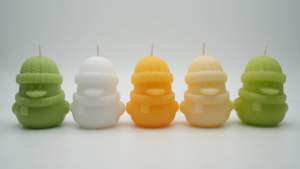 Vịt thủ công với Nến thơm ánh sáng màu vàng hình dạng động vật nến cá nhân nến sáng tạo khuếch tán mùi hương nến cho bữa tiệc - Product Image 5